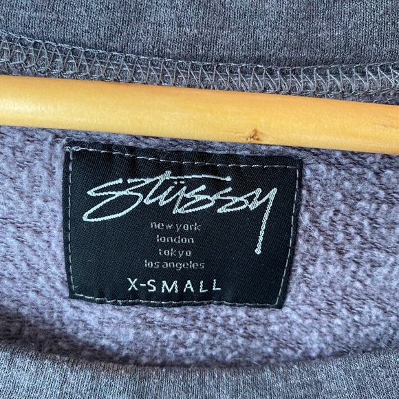 STUSSY XS Scoop Neck in grey - Picture 2 of 4